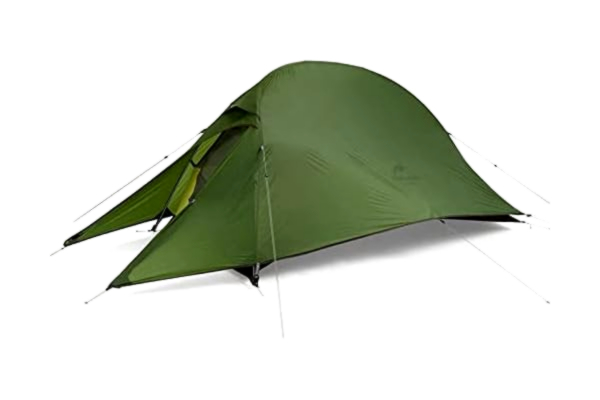 NatureHike Naturehike Cloud up 1 Person Backpacking Tent Ultralight Camping Hiking Dome Tent (20D Forest Green Upgrade)