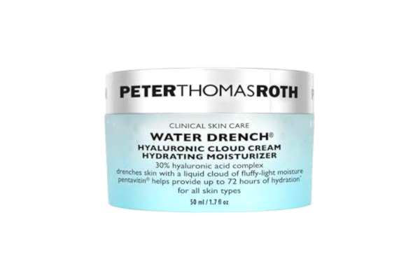 Peter Thomas Roth  - Water Drench Hyaluronic Cloud Cream 50ml – återfuktande ansiktskräm med hyaluronsyra, ceramider, ProHyal+, utan olja/parfym, intensiv fukt i upp till 72 timmar