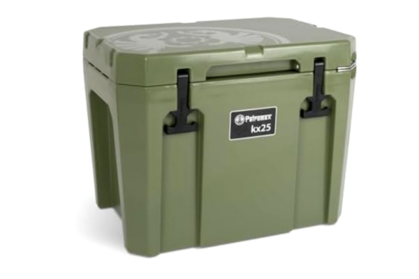 Petromax  KX50 Passiv utomhuskylare med kyltid upp till 12 dagar för camping, festivaler eller strand, 25 l, oliv