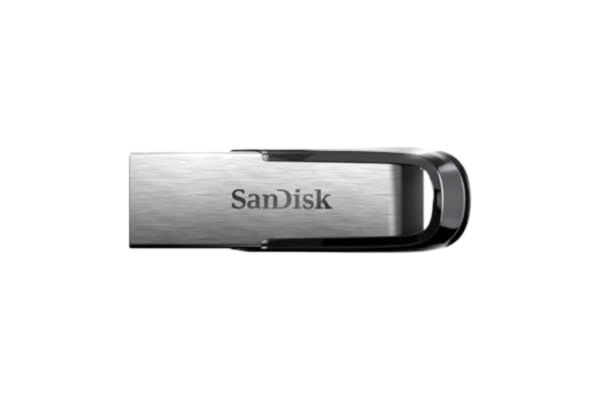 SanDisk  64GB Ultra Flair, USB 3.0 Flashminne, upp till 150 MB/s, Silver