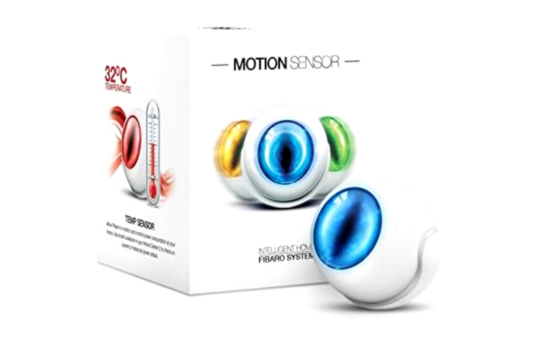 Fibaro FIBARO Rörelsedetektor, Vit, 44 mm diameter