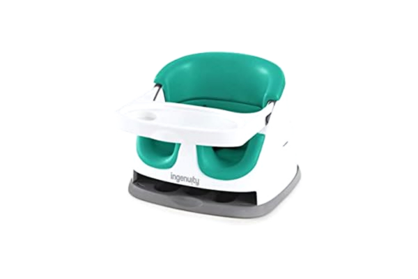 Ingenuity , 2-in-1 babyzitverhoger en kinderzitje Ultramarijn groen Ultramarinegroen