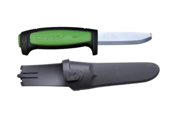 Morakniv  Safe Pro fast knivblad i kolstål med trubbig spets