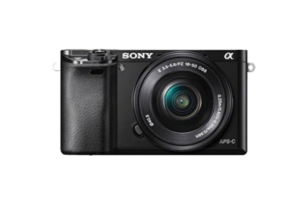 Sony  Alpha 6000 Systeemcamera (24 megapixels, 7,6 cm (3 inch) LCD-display, Exmor APS-C sensor, Full-HD, High Speed Hybrid AF), Inclusief: Lens (16-50 mm), zwart, (24.3mp)