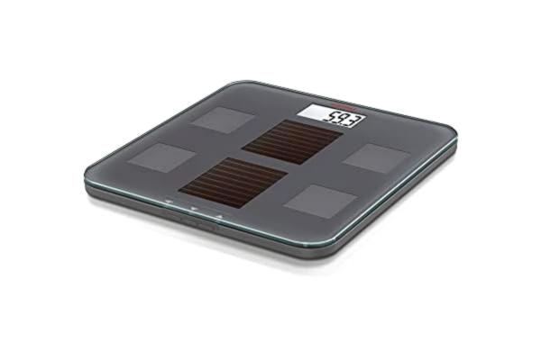Soehnle  Solar Fit Powered Bathroom Scale, Grey