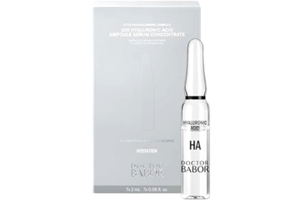 Babor DOCTOR BABOR 10D hyaluronsyra ampoule serumkoncentrat | Intensiv fuktkräm med 10 hyaluronsyratyper för en strålande hy | serum för alla hudtyper | vegansk | 7 x 2 ml