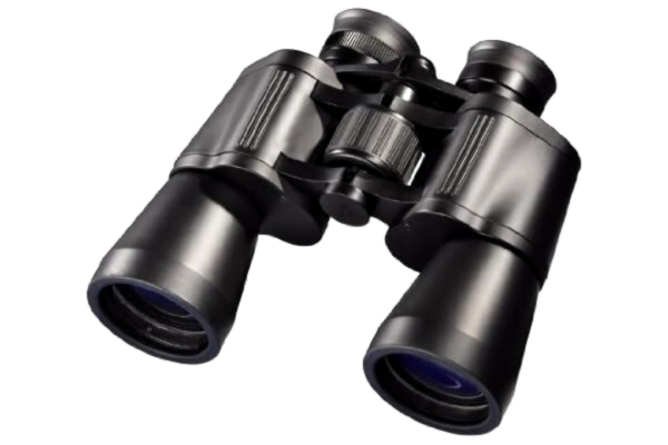 Hama  Optec 10 x 50 Porro Prism Binoculars with Travel Case and Carrying Strap for Sports, Outdoors, Birdwatching, Hiking etc., 00002804