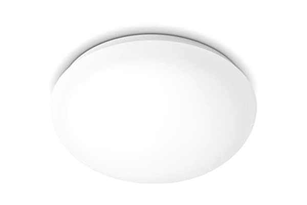 Philips  Shan Rund Taklampa - Vit, 12W, 2700 Kelvin, 15 000 timmar, Ej Dimbar, Ljuskälla ingår