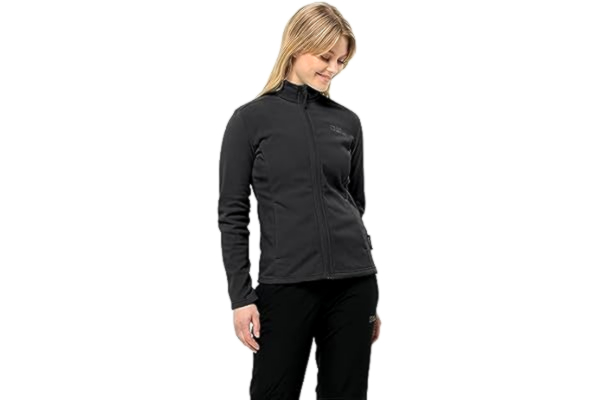 Jack Wolfskin  Taunus Fz W fleecejacka, svart, XL dam, svart, XL