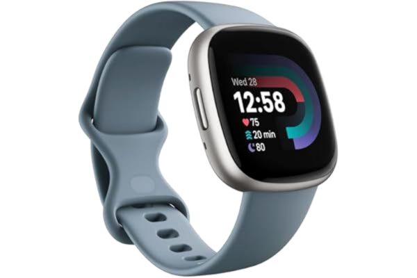 Fitbit  Versa 4 FB523SRAG Aktivitetsspårare, Platina, En Storlek
