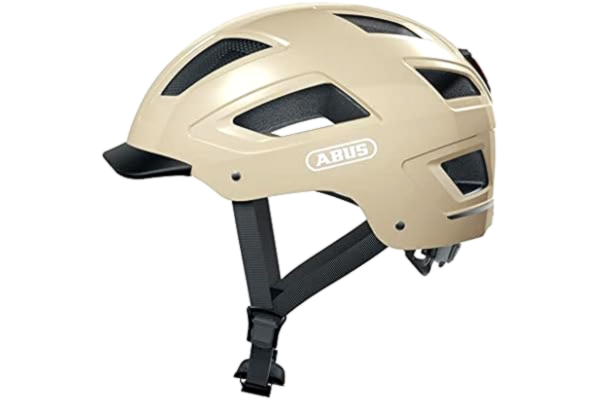 Abus ABUS Hyban 2.0 Stadshelm - Stevige Fietshelm voor Dagelijks Gebruik met ABS-hardshell - Voor Dames en Heren - Beige, Maat M​