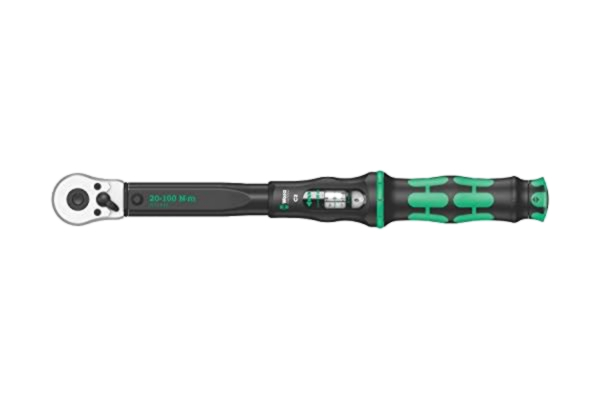 Wera  Click Torque C 2 Adjustable Torque Wrench, 1/2" Square Drive, 20-100 Nm, 05075621001
