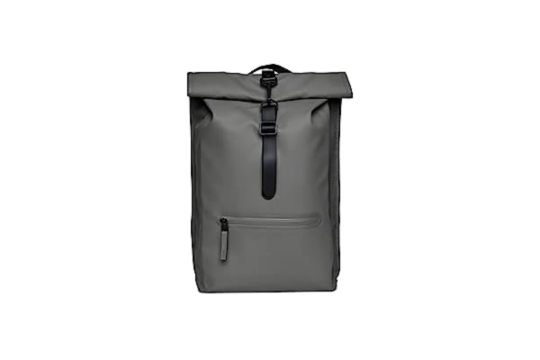 Rains Plecaki Rain Rolltop Rucksack 13 Grey, Szary, Taille unique, Plecak