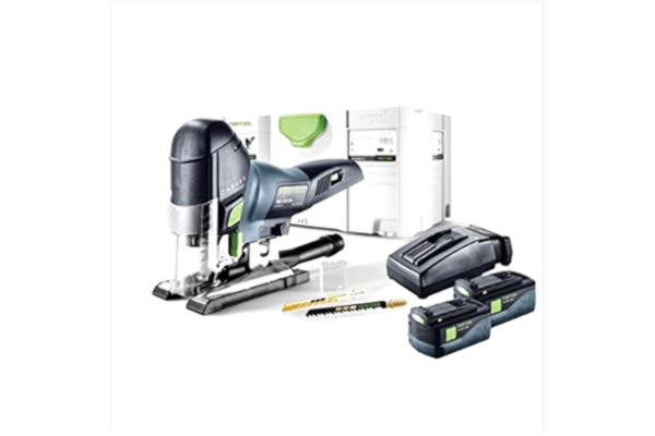 Festool  PSC 420 Li EB-Plus accu-penseelzaag CARVEX 18 V (574713) 120 mm borstelloze in Systainer + 2 x 5,2 Ah accu + oplader