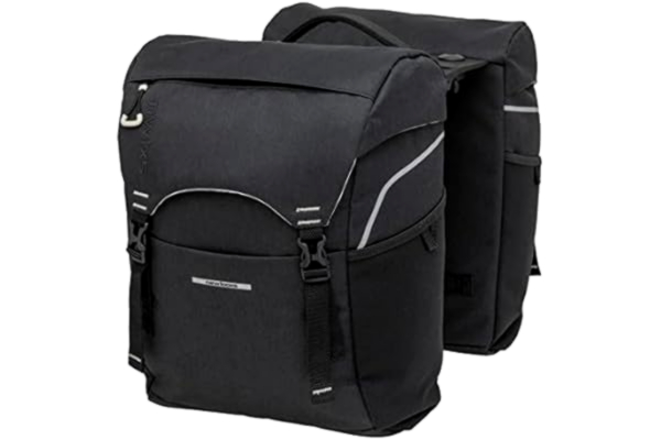 New Looxs  Sports Double Racktime Dubbele Fietstas, czarny, 32 l