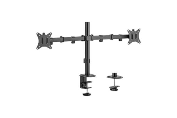 Gembird  Adjustable Desk 2-Display Mount