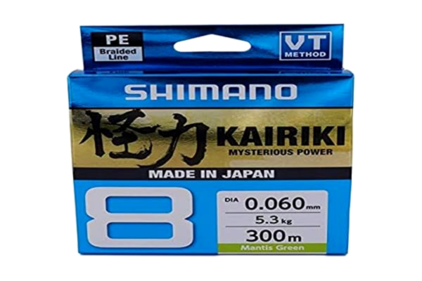 Shimano  Kairiki 8, mazana matatu pere, 0.160 mm / 10.3 kg, yakarukwa fishing mutsara, 59wPla68r03