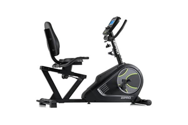 Zipro ZIPRO Vélo d’Appartement GLOW, Vélo d’Intérieur pour Fitness et Sport à Domicile, écran LCD, Pulsomètre, Niveaux de Résistance, application iConsole + Kinomap, USB, Bluetooth, 150kg
