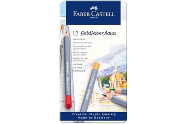 Faber-Castell Kredki akwarelowe Goldfaber Aqua 12 kolorów