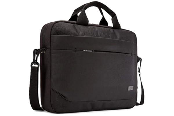 Case Logic  Advantage Attaché 14 tum laptopväska med fack för surfplatta och framfack för småsaker svart