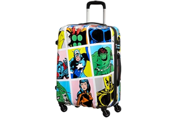 American Tourister  Marvel Legends - Spinner M, Valise, 65 cm, 62.5 L, Multicolore (Marvel Pop Art)