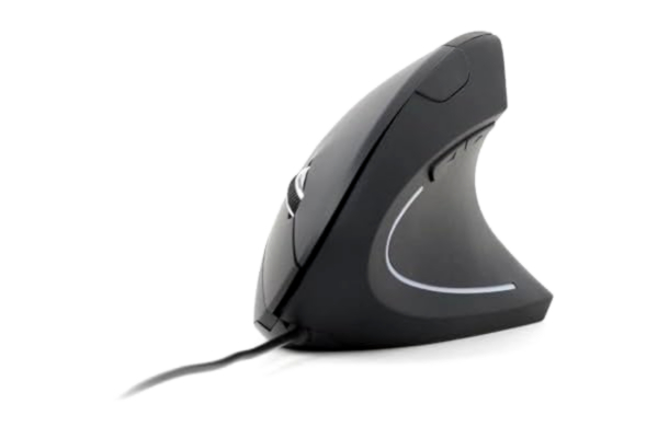 Gembird  MUS-ERGO-01 USB-mus, ergonomisk mus optisk ergonomisk svart