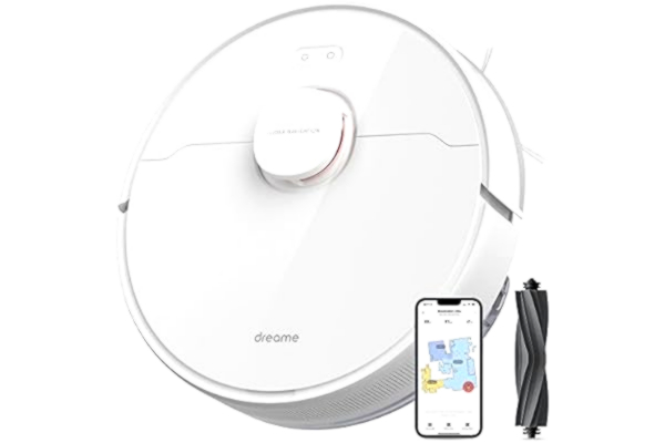 Dreame  DreameBot D10s, Poseløs, Hvid, Rund, 0,57 L, 60 dB, 0,57 L