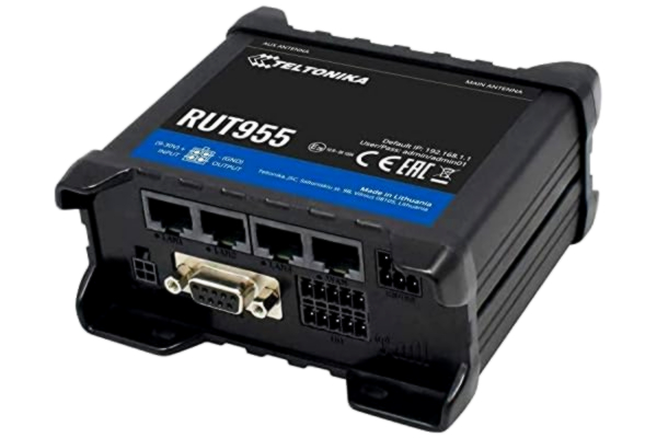 Teltonika  RUT955 - wireless router - WWAN - 802.11b/g/n - DIN rail mountable surface-mountable - Wireless router LTE