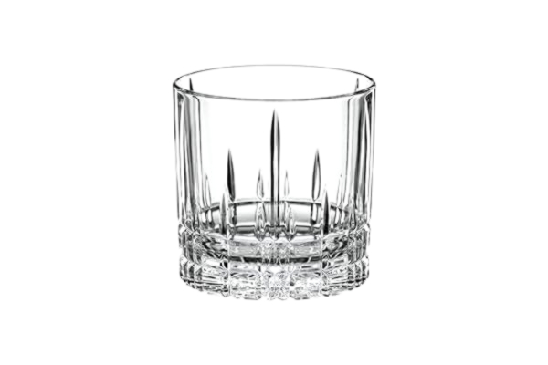 Spiegelau  & Nachtmann, whiskyset i 4 delar, Single Old Fashioned glas, 270 ml, kristallglas, Perfect Serve, 4500177