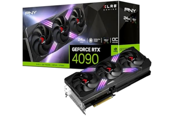 PNY  GeForce RTX 4090 XLR8 EPIC-X RGB Triple - 24GB GDDR6X RAM - Grafikkort