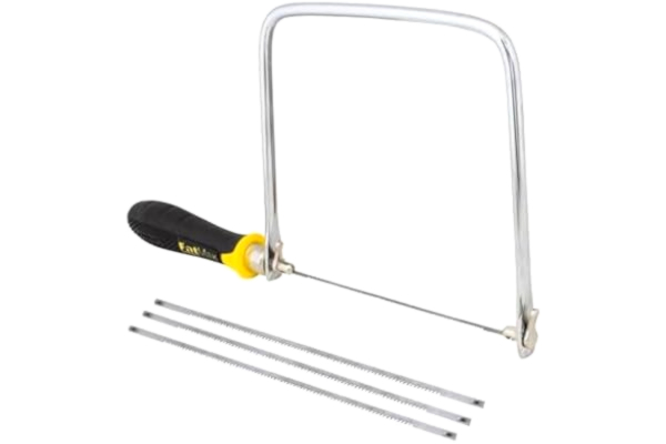 Stanley  FatMax Dekopparsåg 0–15-106 (160 mm längd, 170 mm ramstorlek, specialsåg för hårt och barrträ, förkromad stålram, ergonomiskt handtag)