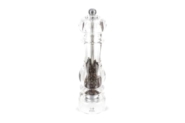 Peugeot PEUGEOT Nancy manuell pepparkvarn, klassisk slipgradinställning, höjd: 22 cm, akryl, transparent, 900822