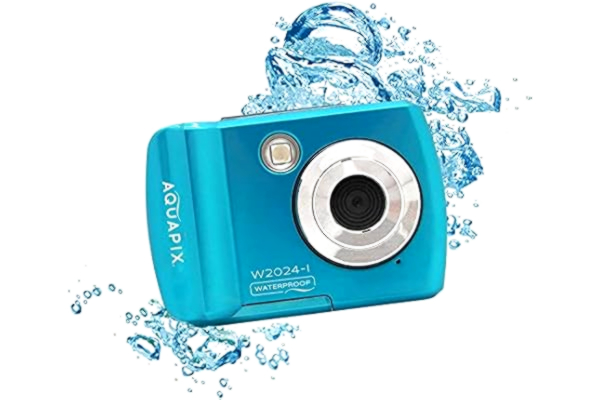 Easypix  EASYPIX W2024-I Splash Iceblue, 14MP dubbel panna, blå