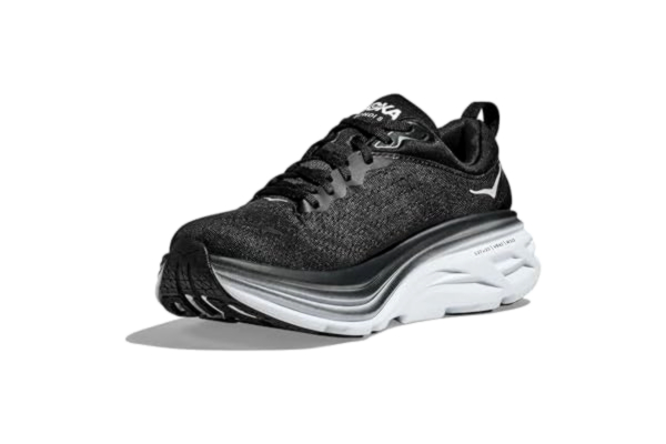 Hoka One One M Bondi 8 Wide, Black / White, 42