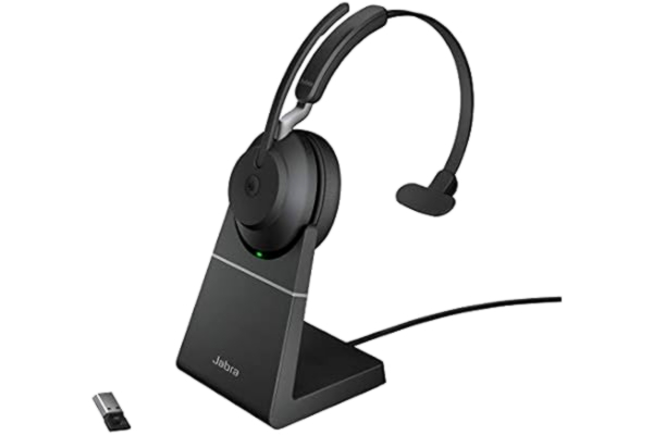 Jabra  Evolve2 65 MS Mono Wireless On-ear Headset