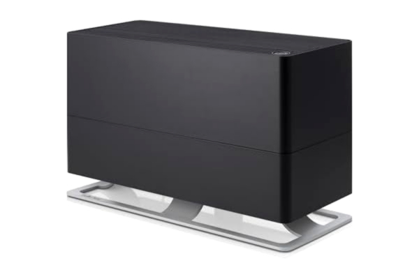 Stadler Form  luftfuktare Oskar stor, energisparande förångare, med automatisk avstängning, nattläge, för stora rum upp till 100 m², mycket tyst, svart