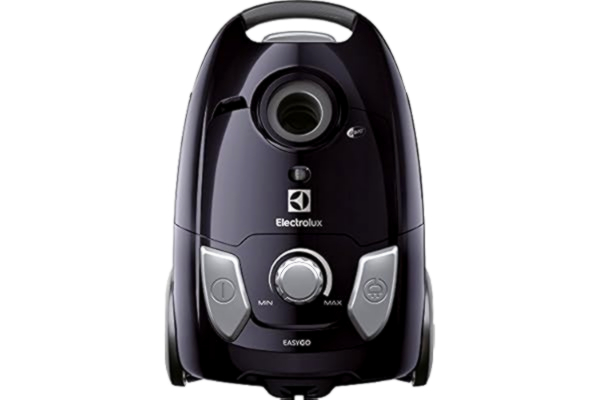 Electrolux  Eeg42eb EasyGo Stofzuiger met zak, hygiëne filter 12, traploze snelheid, ebbenhout zwart
