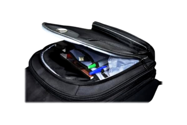 PORT Designs Port Designs MANHATTAN ryggsäck och vagn för bärbar dator, svart, 21.06 x 9.45 x 13.39 inches, laptop ryggsäck