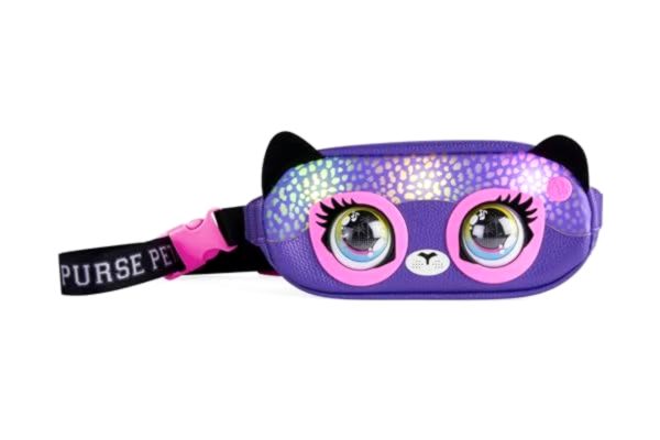Spin Master Purse Pets Savannah Spotlight 6066544 Bältesväska, Flerfärgad, Från 5 år