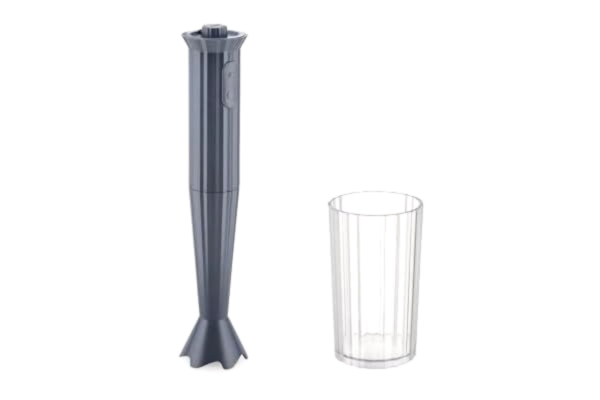 Alessi  MDL10 Plissé -sauvasekoitin, harmaa