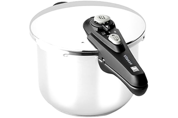 BRA Braisogona Vitesse Stainless Steel Pressure Cooker, 6 L