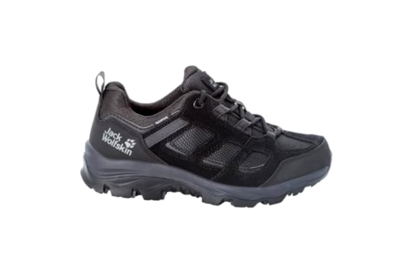 Jack Wolfskin  Dam Vojo 3 Texapore Low W utomhusskor, svart, 41 EU