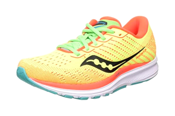 Saucony  Women's Ride 13 Trail Running Shoe, Citrn Mutant, 8.5 UK