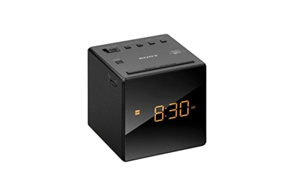 Sony  Icf-C1B Klockradio, Svart, En Storlek