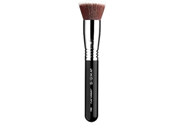 Sigma Beauty  F80 Flat Top Kabuki Makeup Brush - Syntetiska borst, verktyg för kosmetika och makeupapplikationer - För foundation, concealer, puder och ansiktskonturering - Veganvänliga borstar