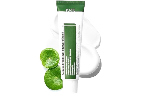 Purito PURITO, Centella Green Level Recovery Cream 50 ml/1,7 fl.oz Cica ansiktskräm, känslig hud, åldersfläckar, hudton, fastnande, lugnande,