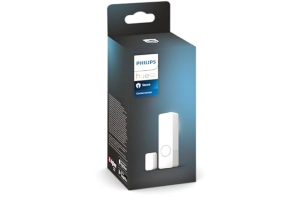 Philips  Hue Secure - Smart kontaktsensor för dörrar och fönster som är enkel att installera, Vit, smart ljus- och övervakningskontroll med bara en app (kräver Philips Hue Bridge)