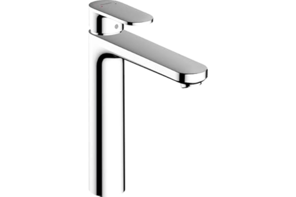 Hansgrohe hansgrohe Vernis Blend - Tvättställsblandare utan bottenventil, Vattenkran badrum med utloppshöjd 190 mm, Badrumskran vattenbesparande (EcoSmart), krom, 71582000