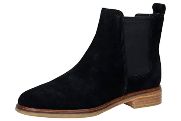 Clarks  Damskie buty Clarkdale Arlo Chelsea, Schwarz Black Sde, 38 EU