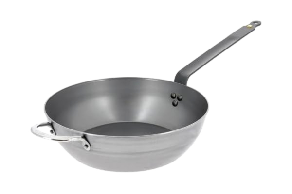 de Buyer De Buyer Countrypan Traktørpanne Karbonstål Lyonnaise Mineral B dia 32 cm